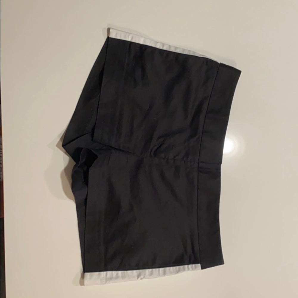 Black Tuxedo Shorts